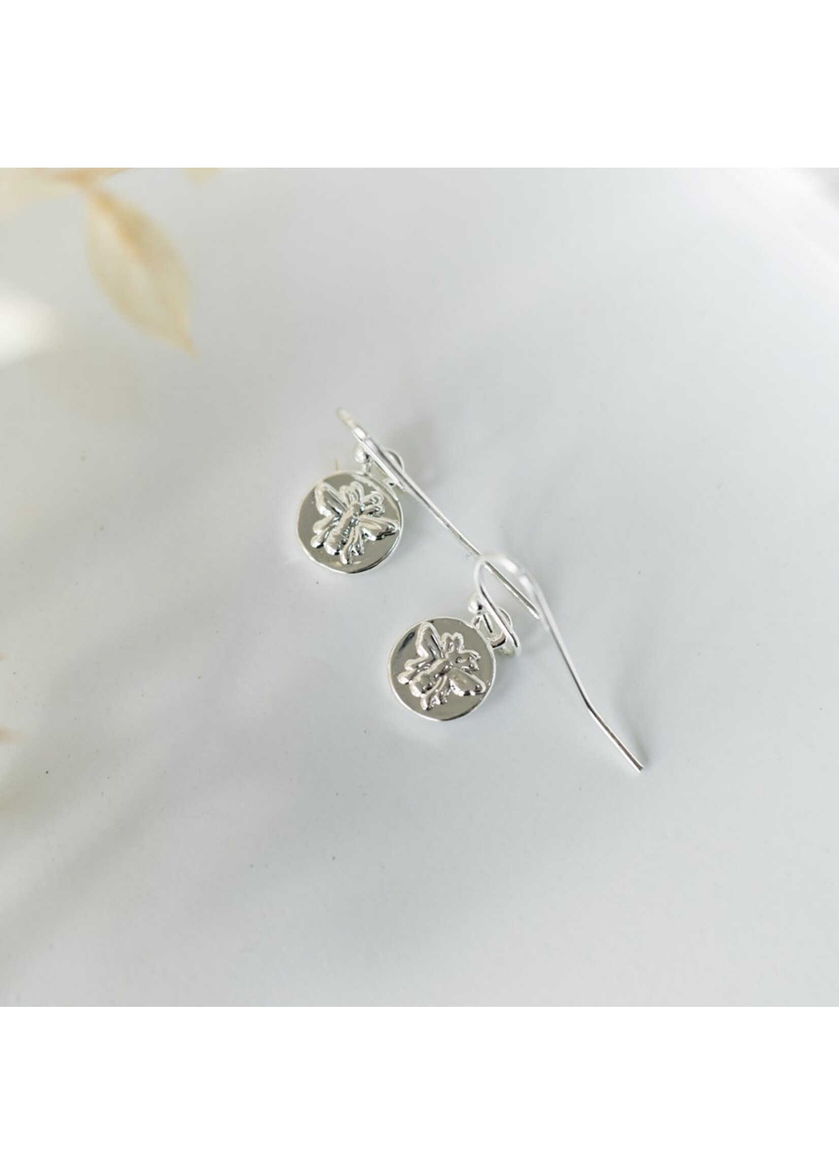 Glee Bee Babe Earrings (Silver or Gold) - Hypoallergenic, Anti-tarnish