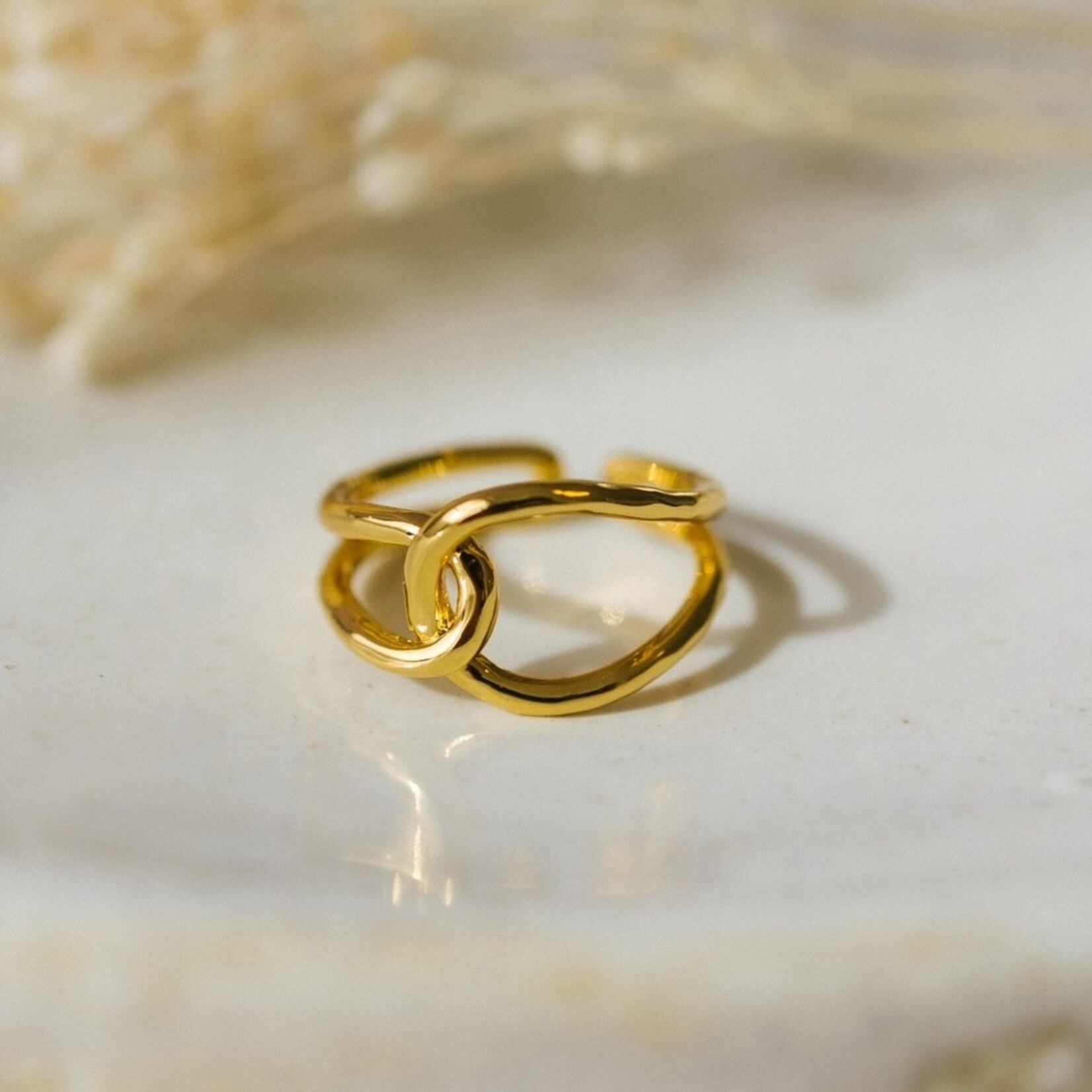 Glee Bonded Ring (Gold or Silver) - Hypoallergenic, Anti-tarnish