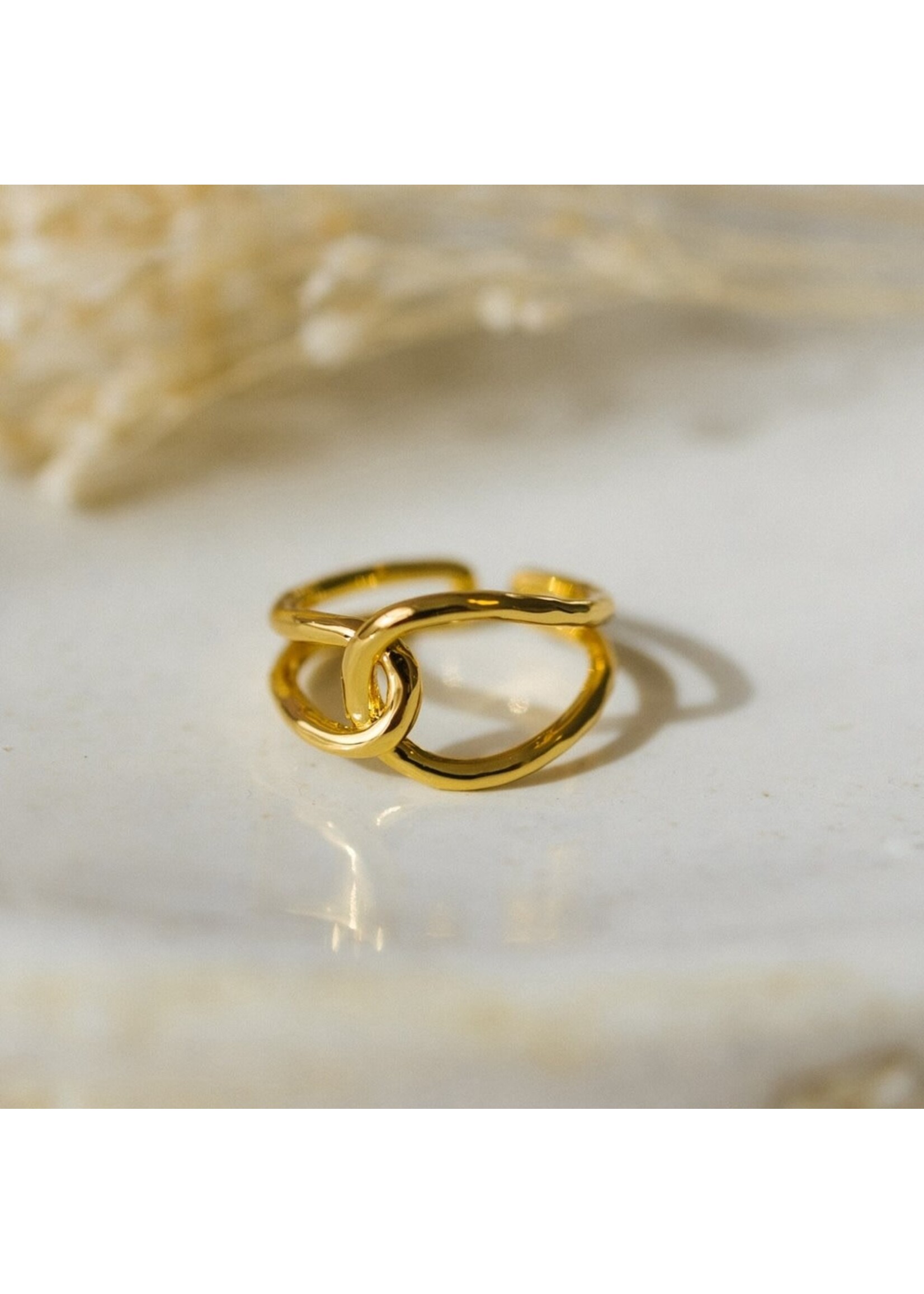 Glee Bonded Ring (Gold or Silver) - Hypoallergenic, Anti-tarnish