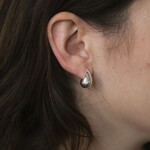 Glee Dream Drop Studs - Silver - Hypoallergenic, Antitarnish