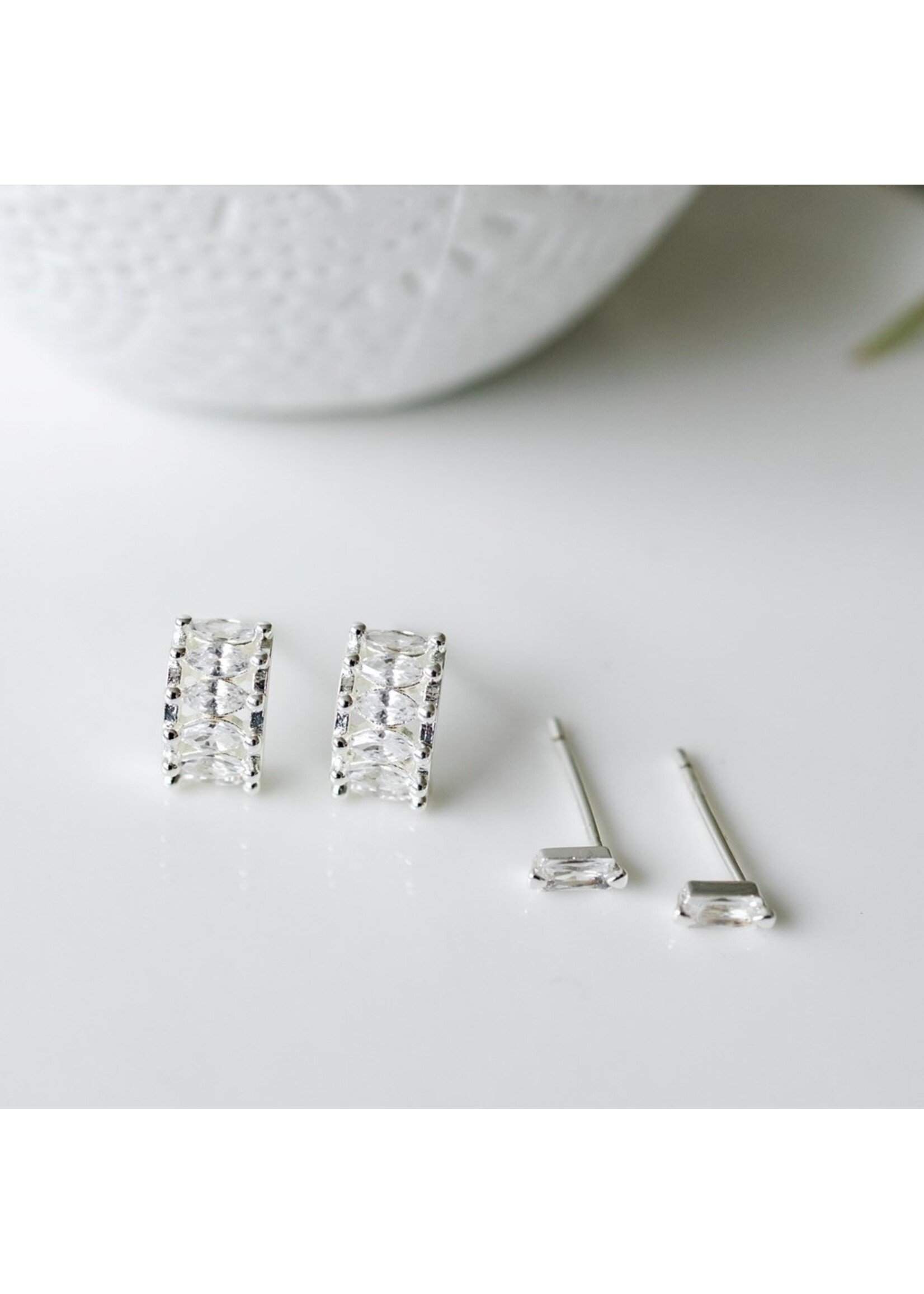 Glee Duet Set Fancy Earrings Hypoallergenic