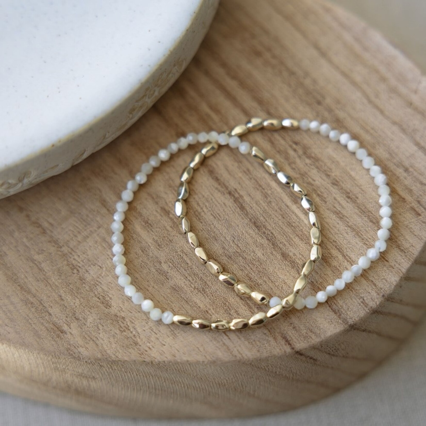Glee Kindred Duo Bracelet Set - Hypoallergenic, Anti-tarnish