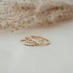 Glee Poppy Ring with Crystals