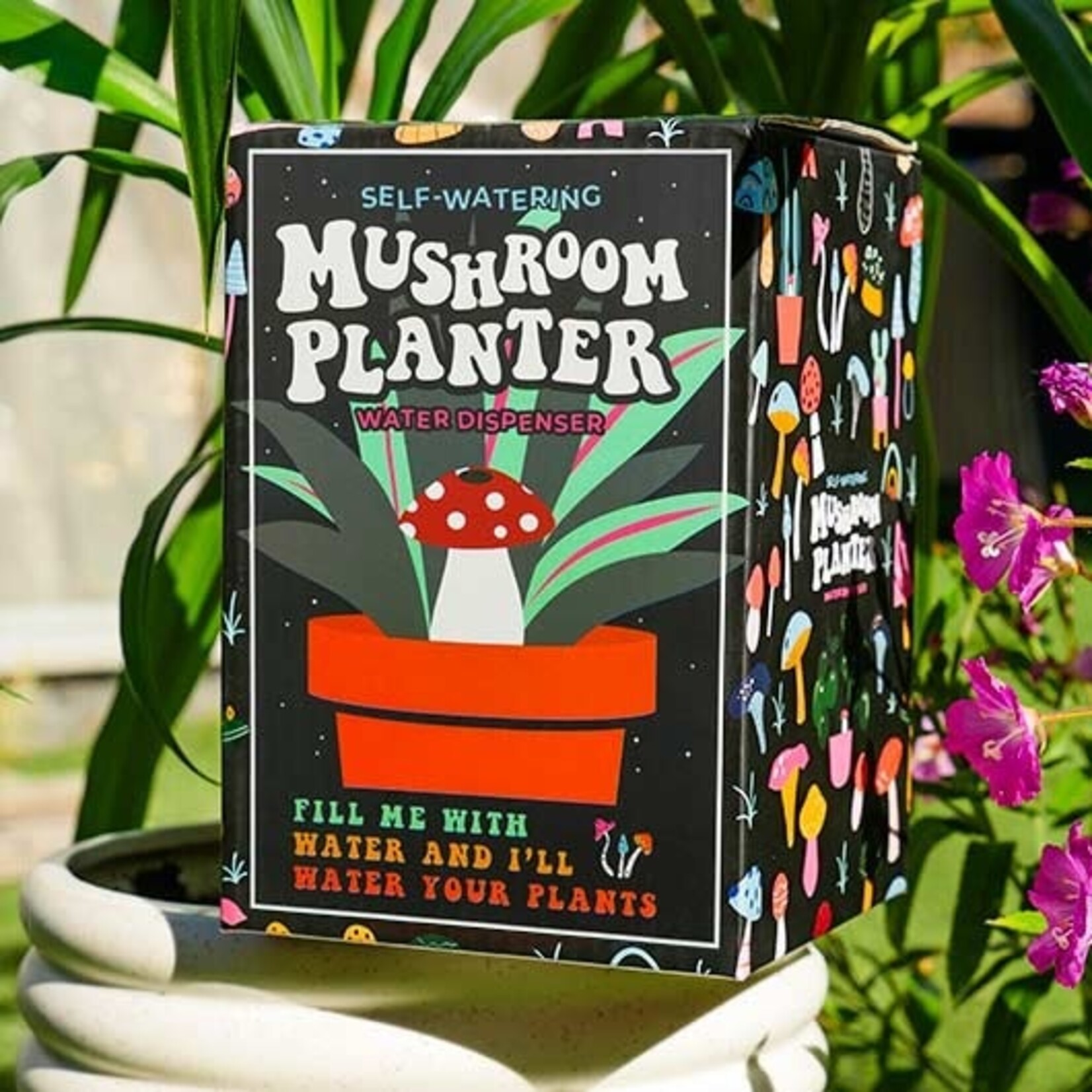 Gift Republic Self-Watering Mushroom Planter
