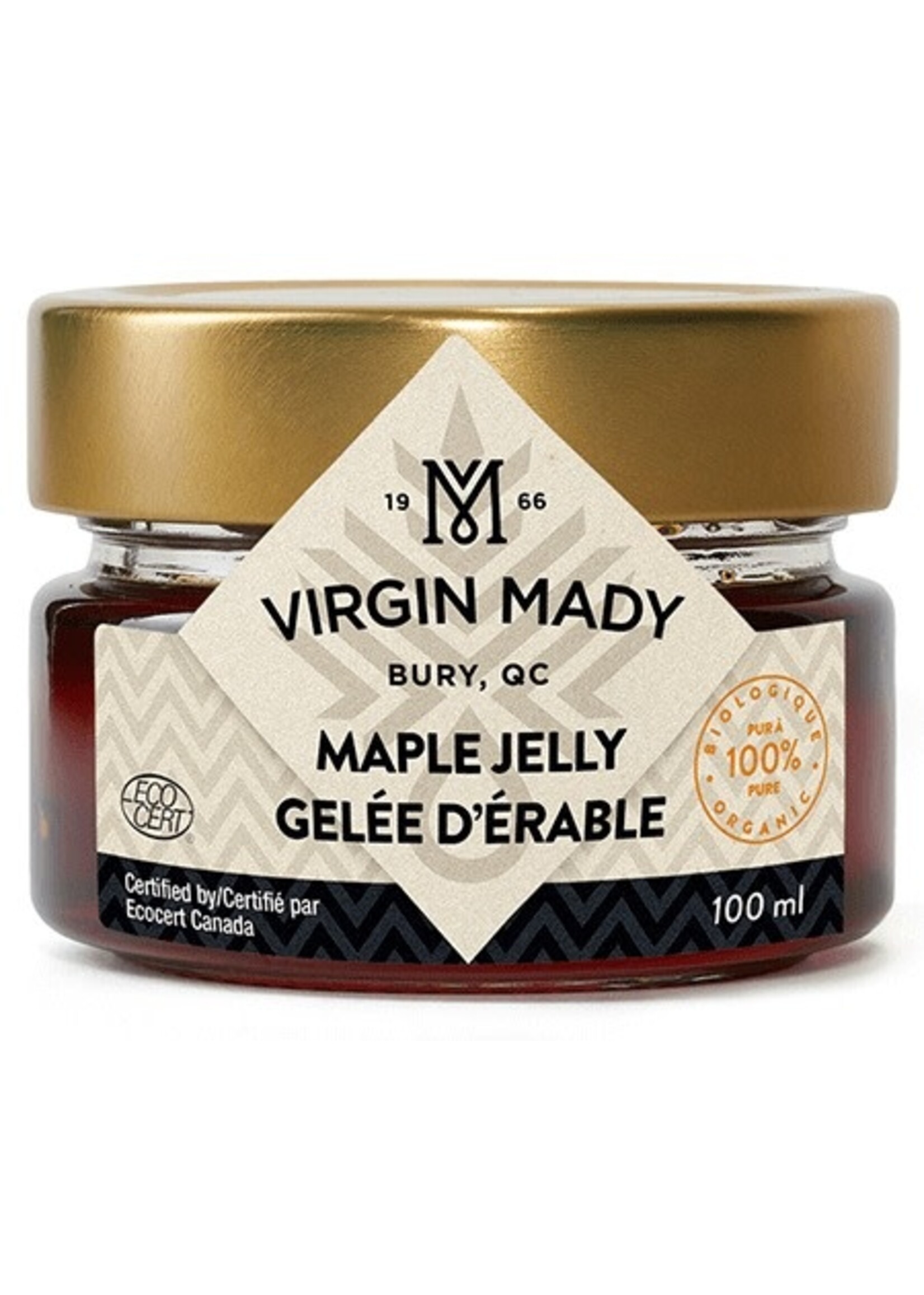 Virgin Mady Organic Maple Jelly 100 mL