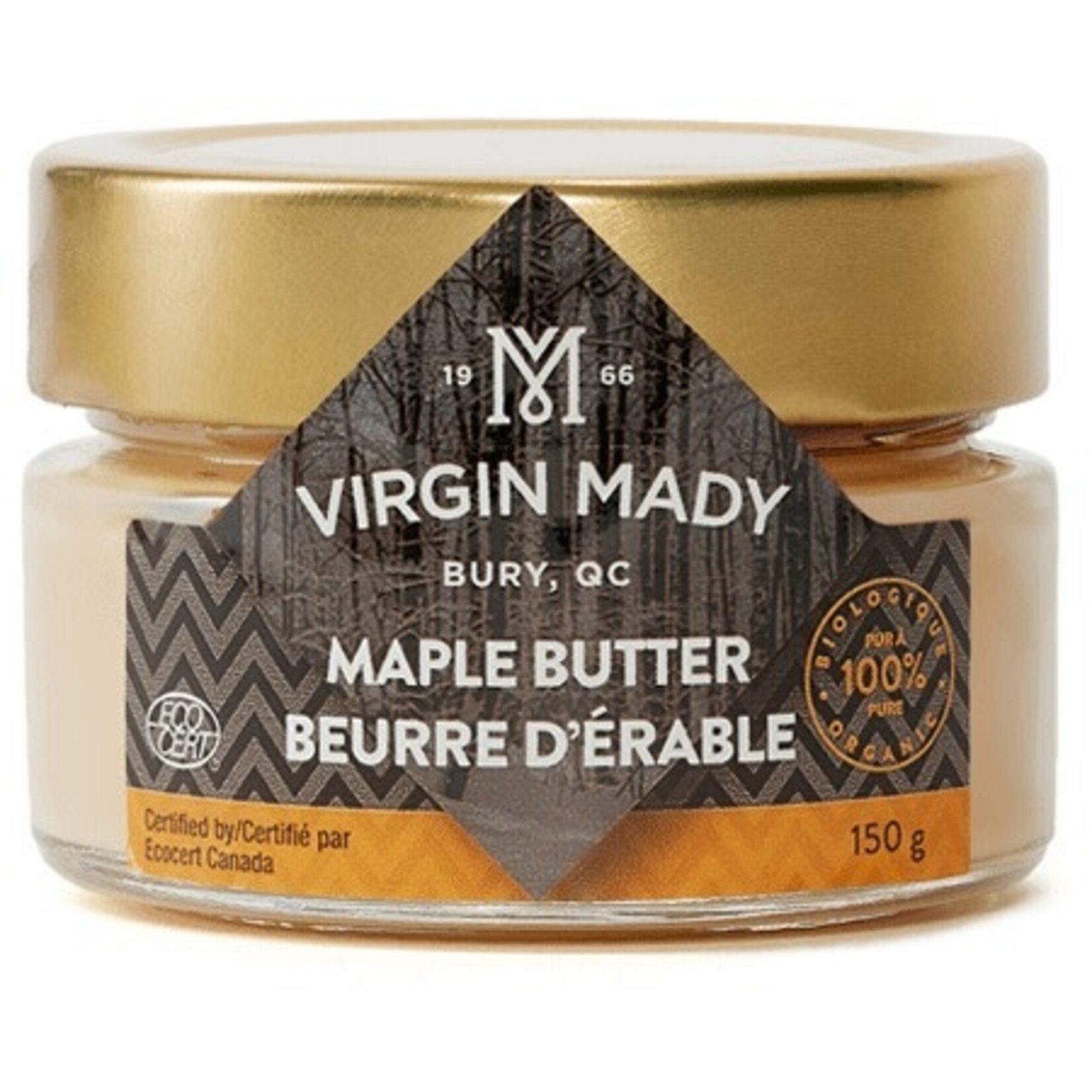 Virgin Mady Traditional Organic Maple Butter 150 g