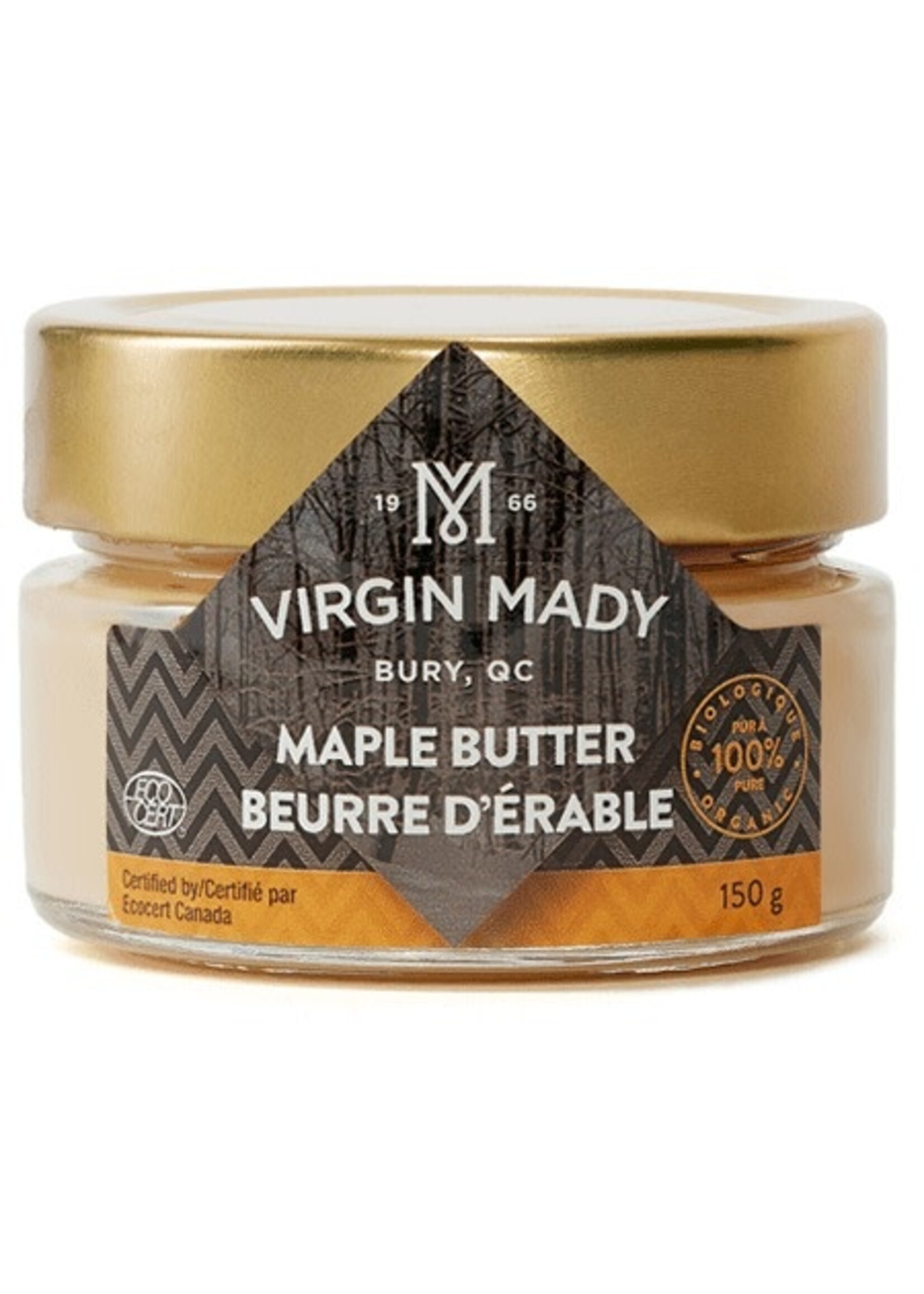 Virgin Mady Traditional Organic Maple Butter 150 g