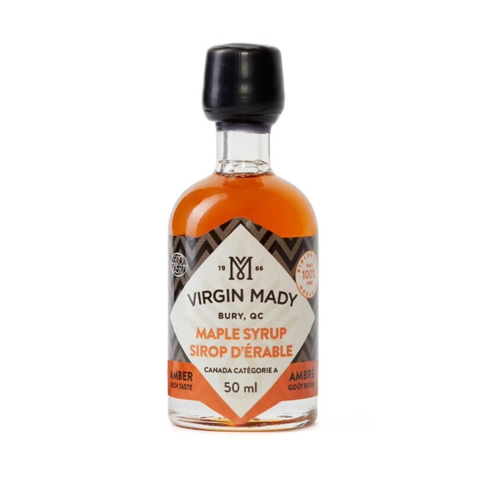 Virgin Mady Organic Ambert Maple Syrup 50 mL