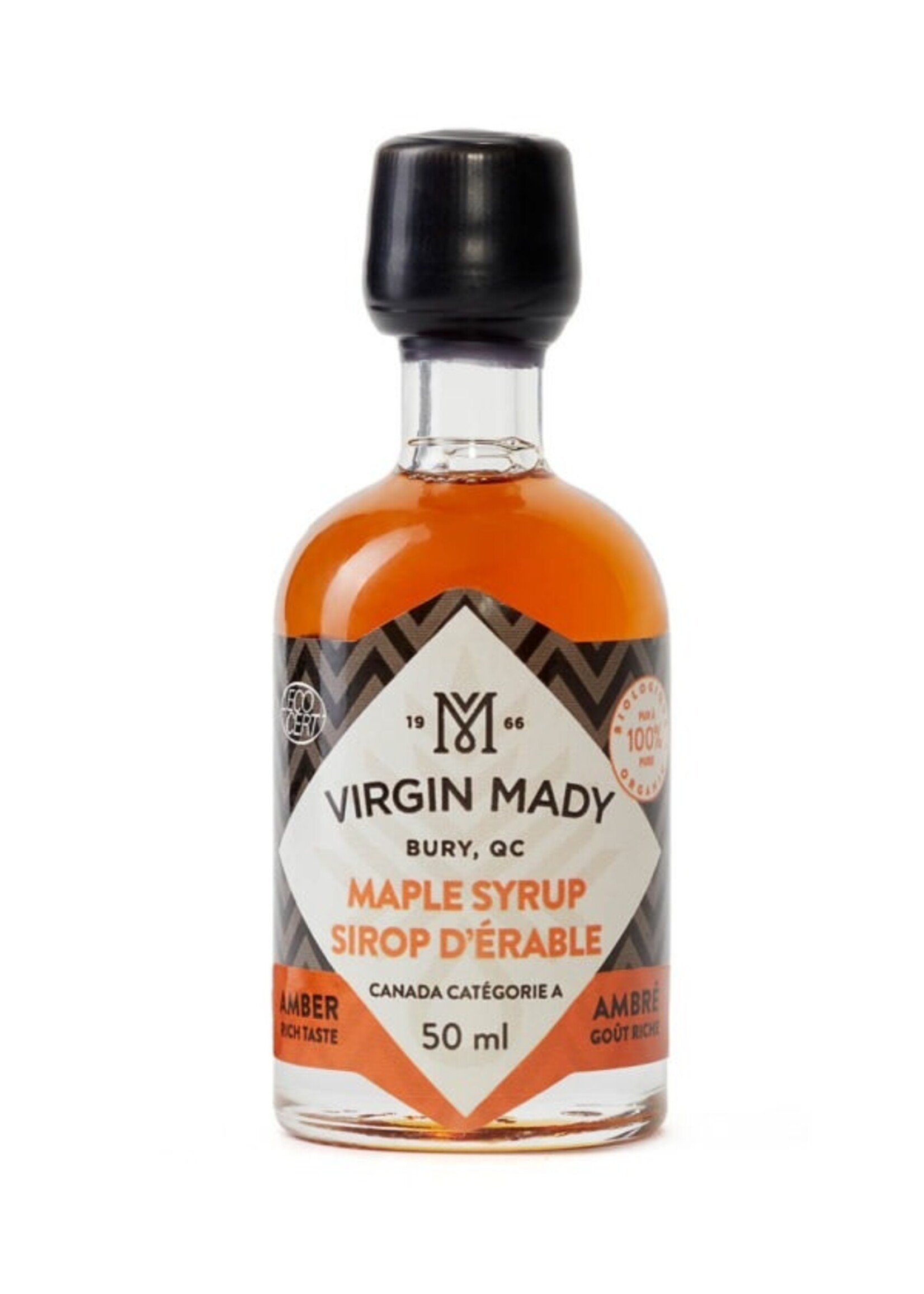 Virgin Mady Organic Ambert Maple Syrup 50 mL