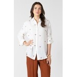 Dex Clothing Button Front Blouse