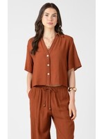 Dex Clothing Short Sleeve Blouse