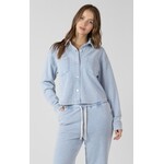 Dex Clothing Cropped Knit Overshirt
