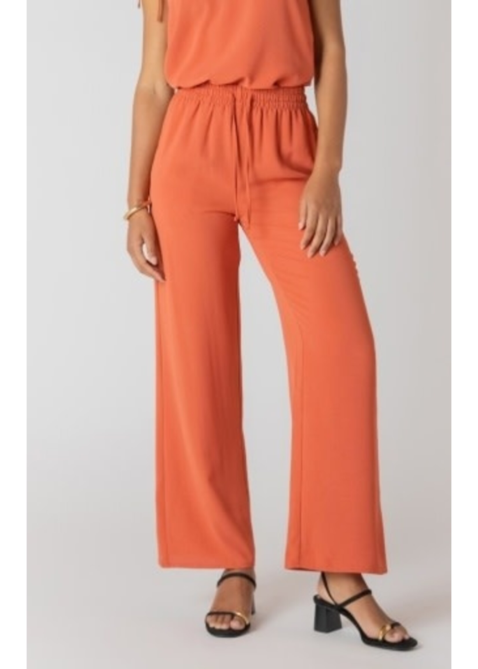 Room 34 2722739 DG High Waist Flowy Wide Leg Pants