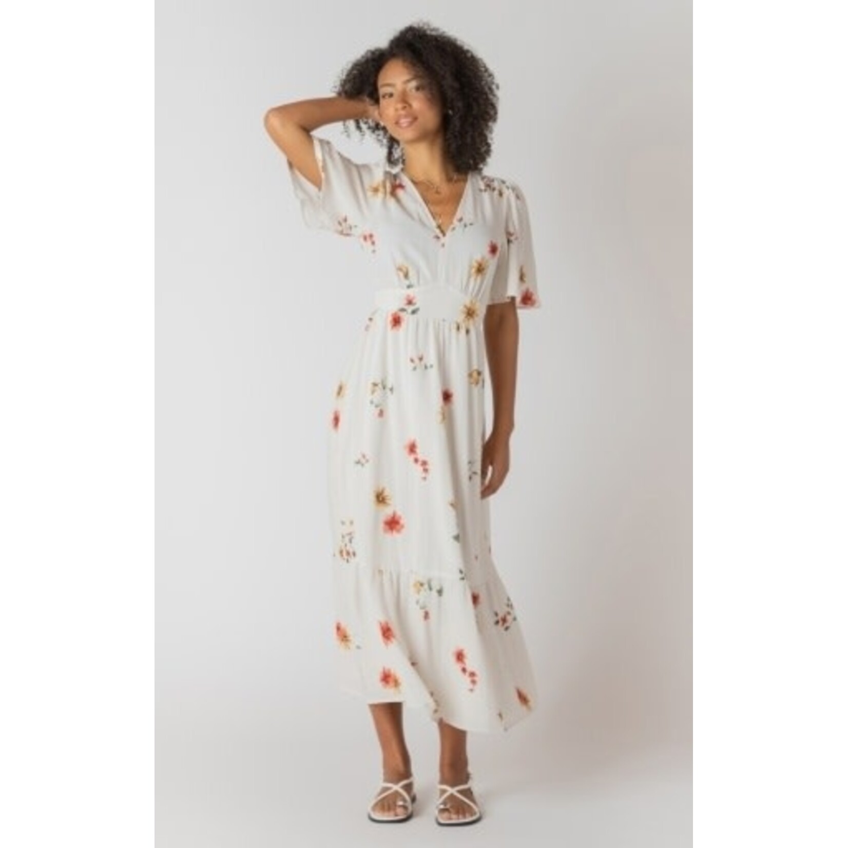 Room 34 2722528 DG Short Sleeve Maxi Dress