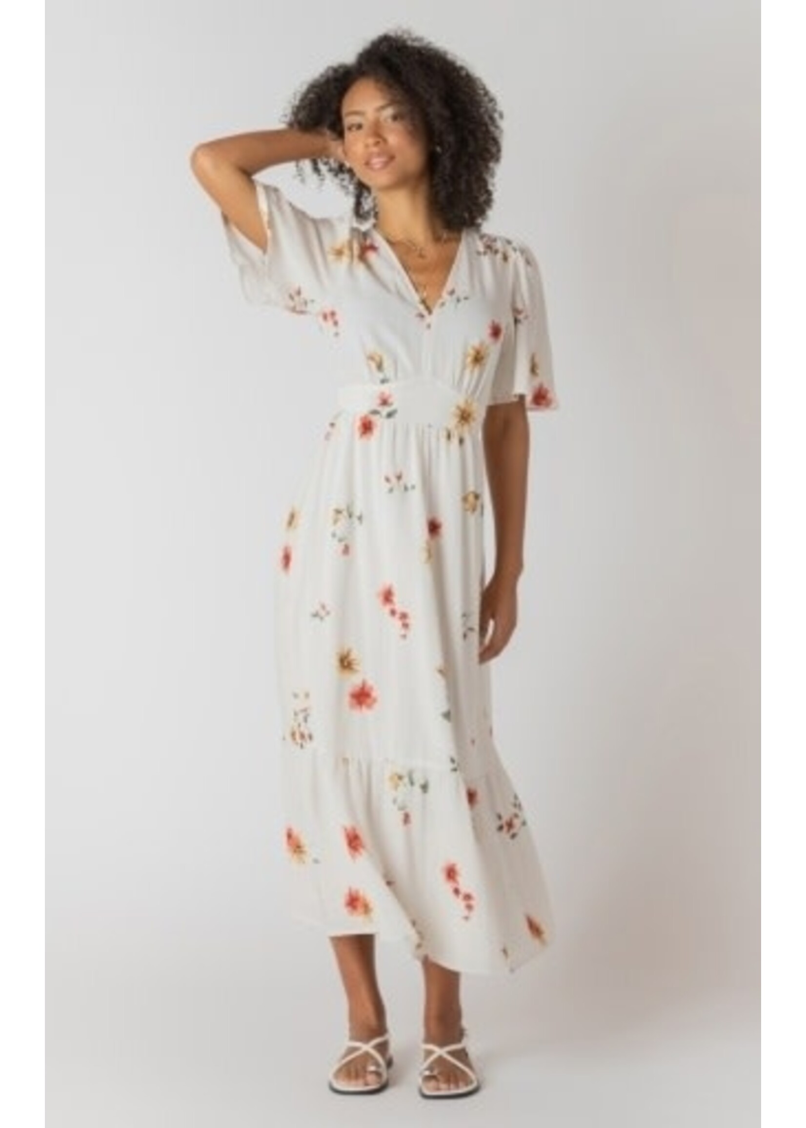 Room 34 2722528 DG Short Sleeve Maxi Dress