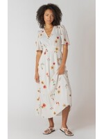 Room 34 Short Sleeve Maxi Dress
