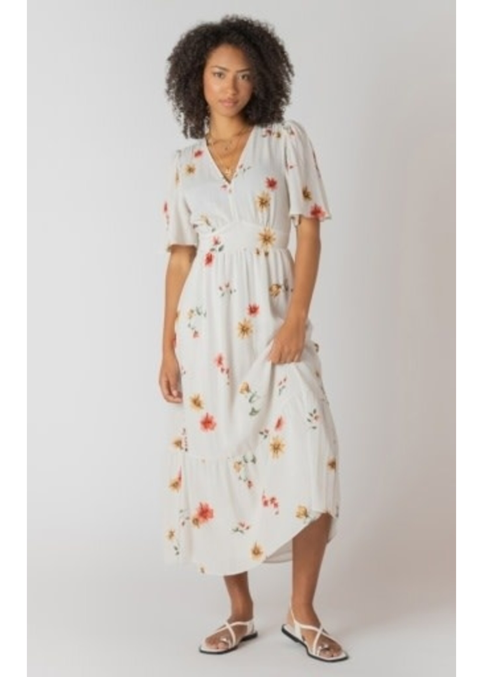 Room 34 2722528 DG Short Sleeve Maxi Dress
