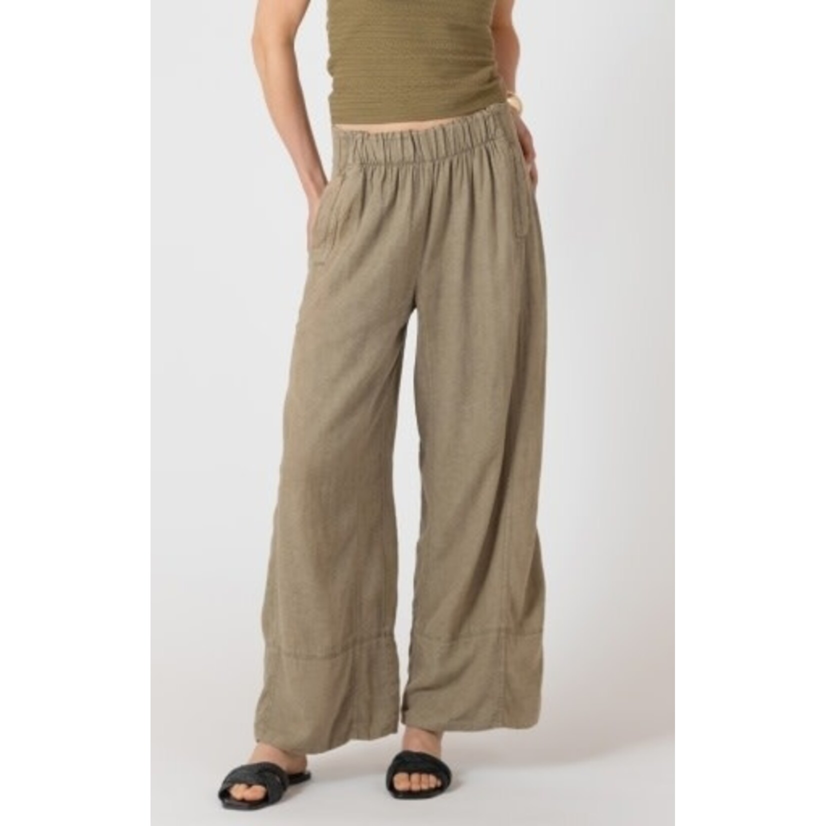 Dex Clothing 2722703 D Wide Leg Linen Pants