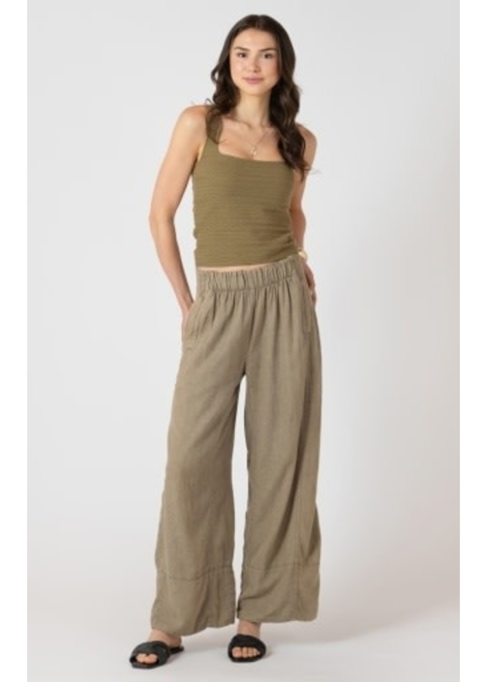 Dex Clothing 2722703 D Wide Leg Linen Pants