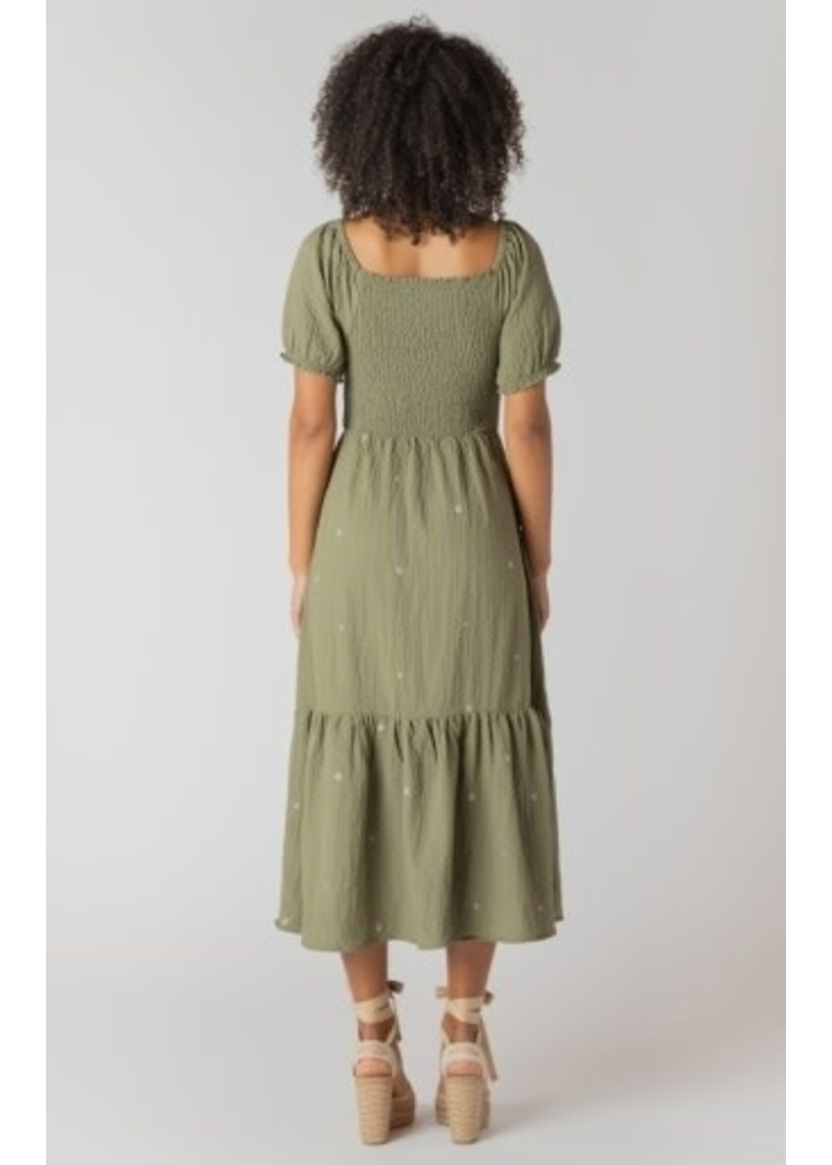 Room 34 2722518 DG Smocked Tiered Maxi Dress