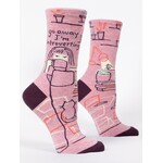 Blue Q Go Away I'm Introverting Women's Crew Socks