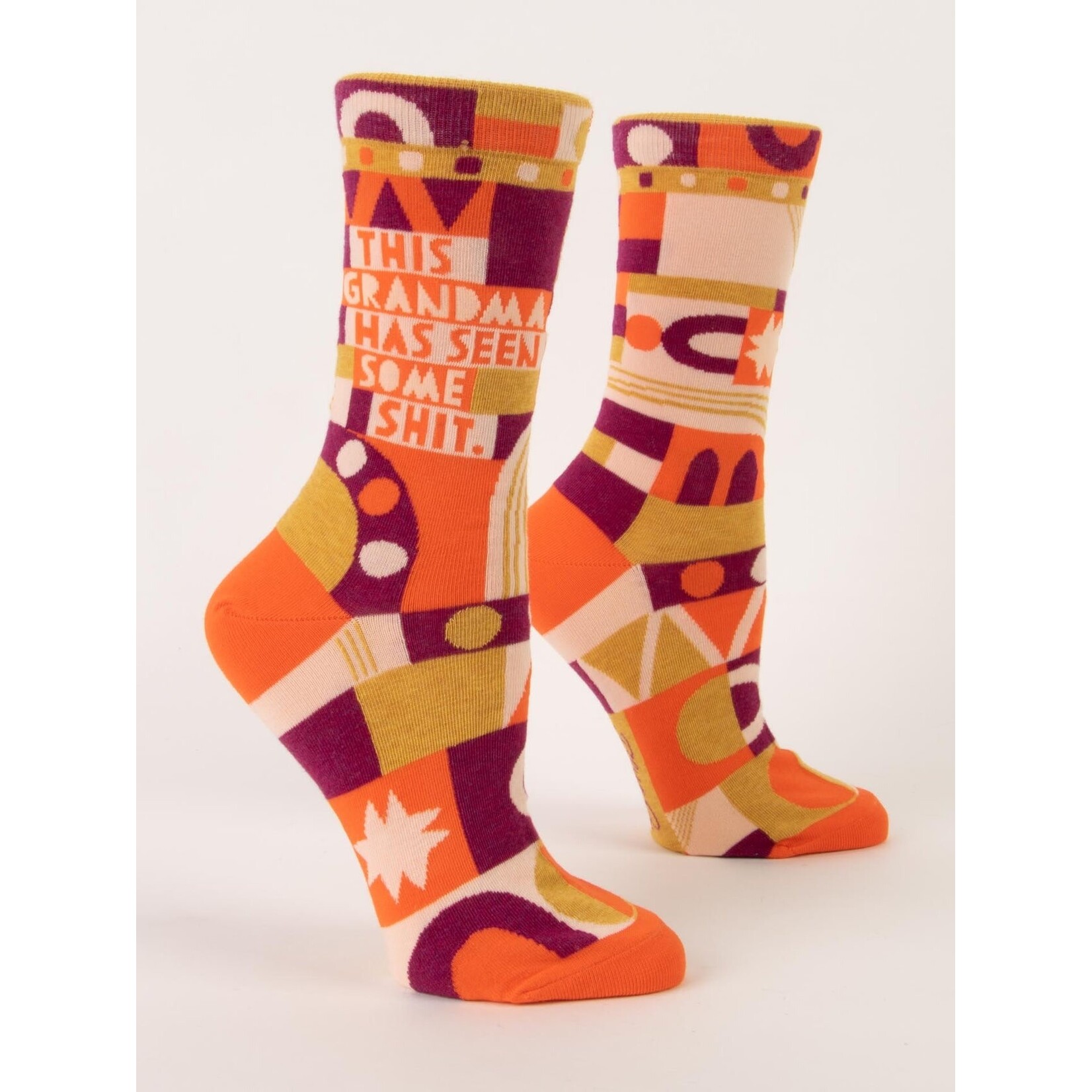 Blue Q This Grandma Has Seen Some Shit Women's Crew Socks