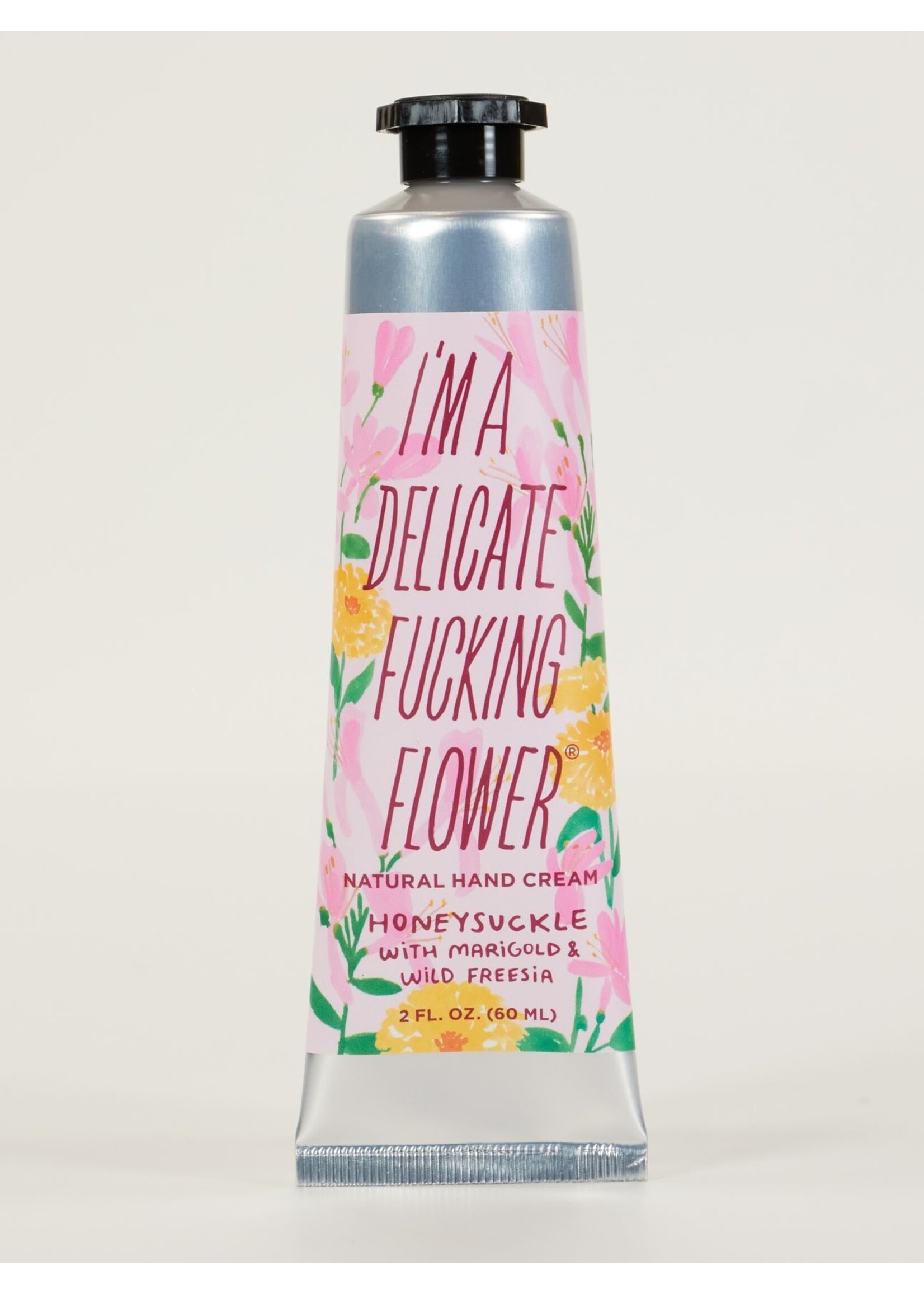 Blue Q I'm A Delicate F*cking Flower Honeysuckle Skin Cream
