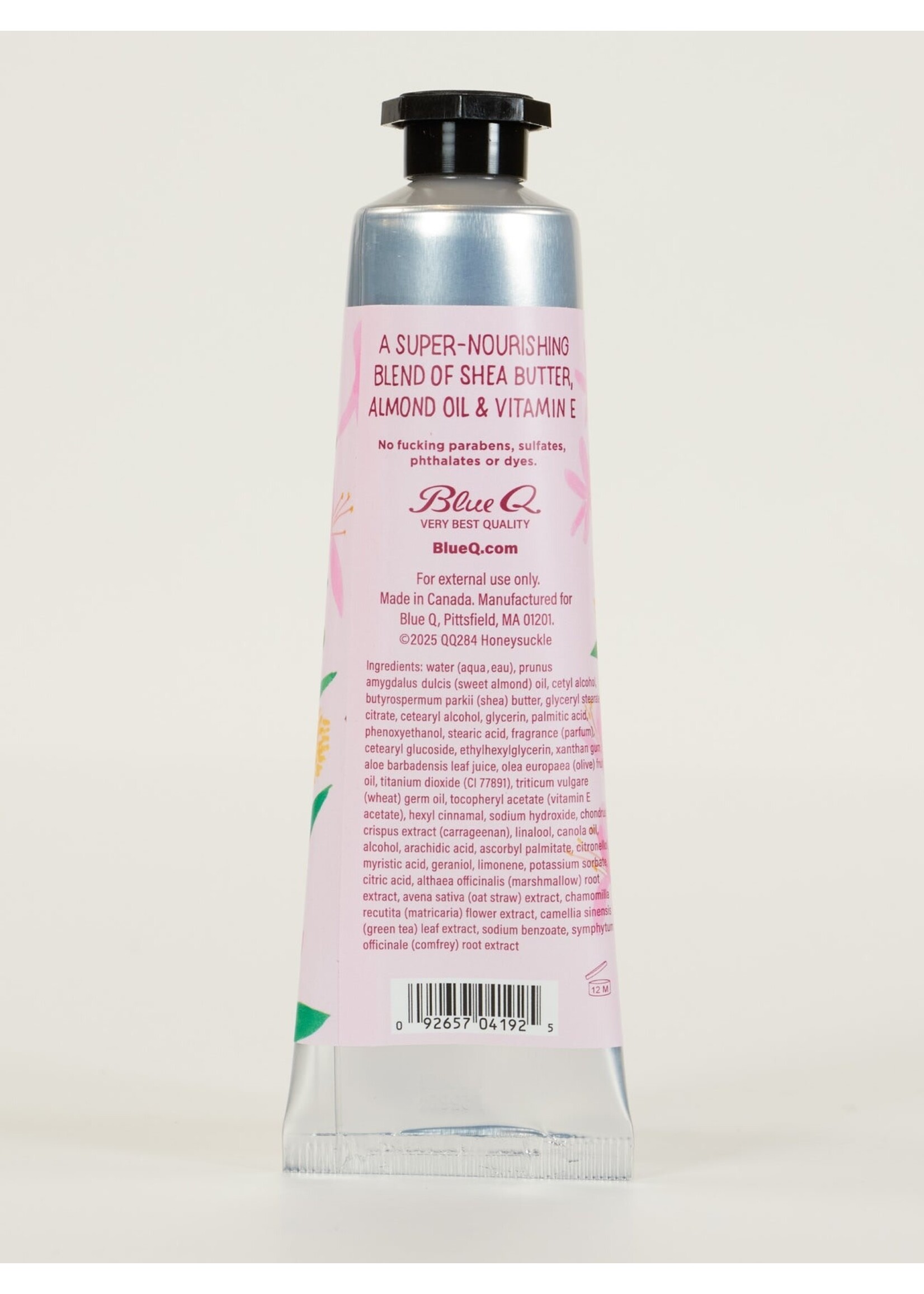 Blue Q I'm A Delicate F*cking Flower Honeysuckle Skin Cream