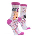 Blue Q My Dog is Cool as F*ck Women's Crew Socks