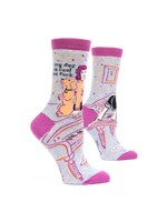 Blue Q My Dog is Cool as F*ck Women's Crew Socks