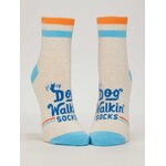 Blue Q Dog Walkin' Women's Ankle Socks