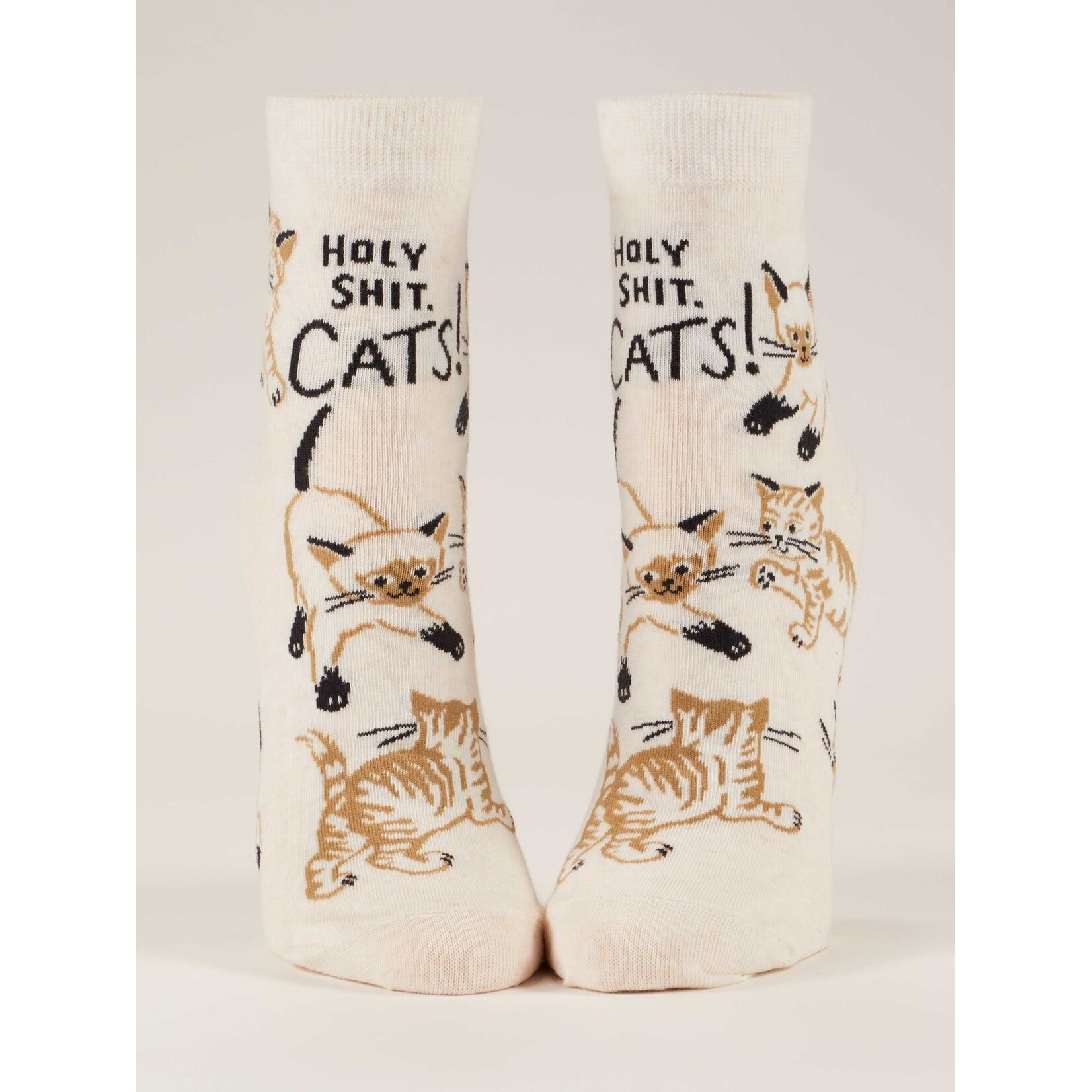 Blue Q Holy Shit Cats Women's Ankle Socks