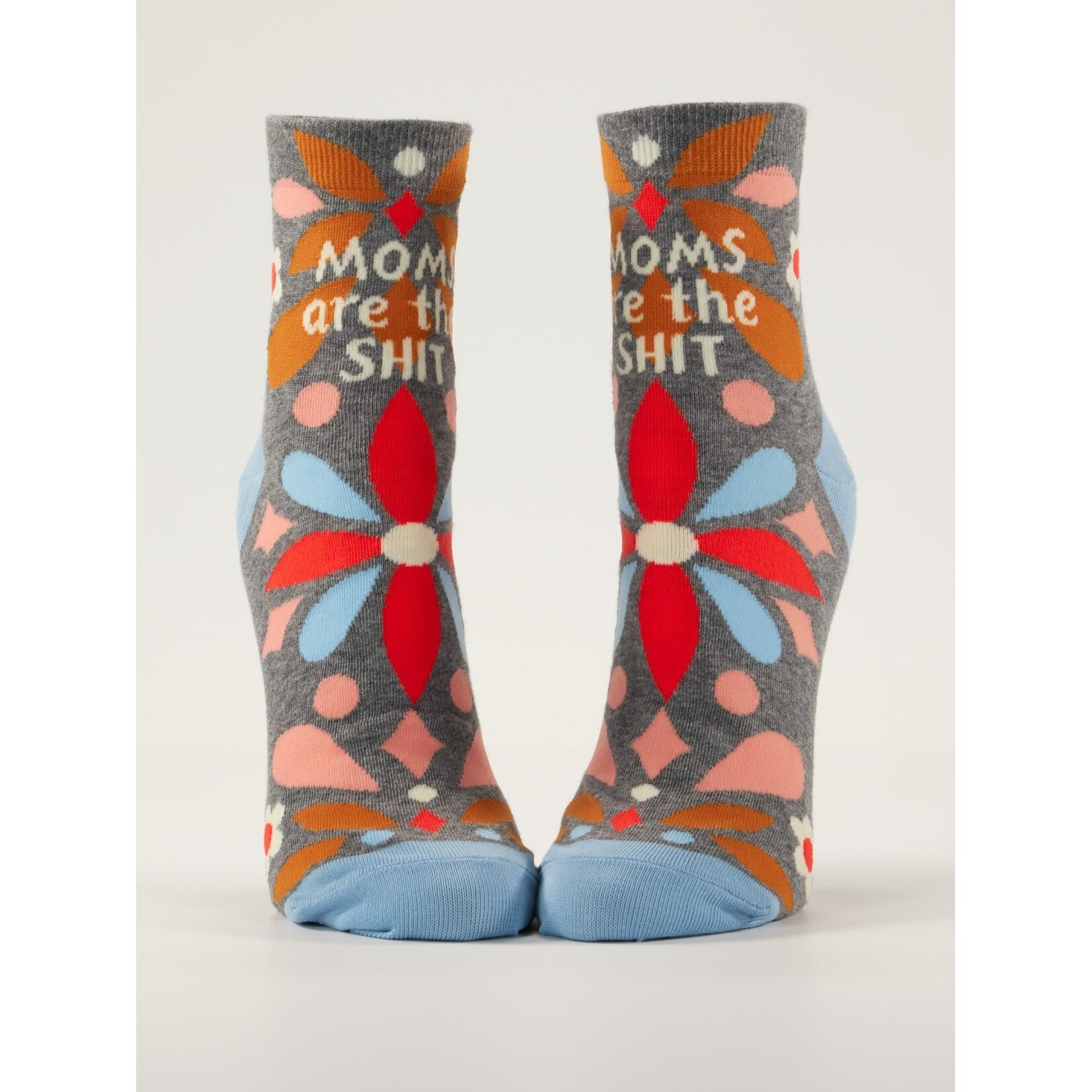 Blue Q Moms Are the Shit Women's Ankle Socks
