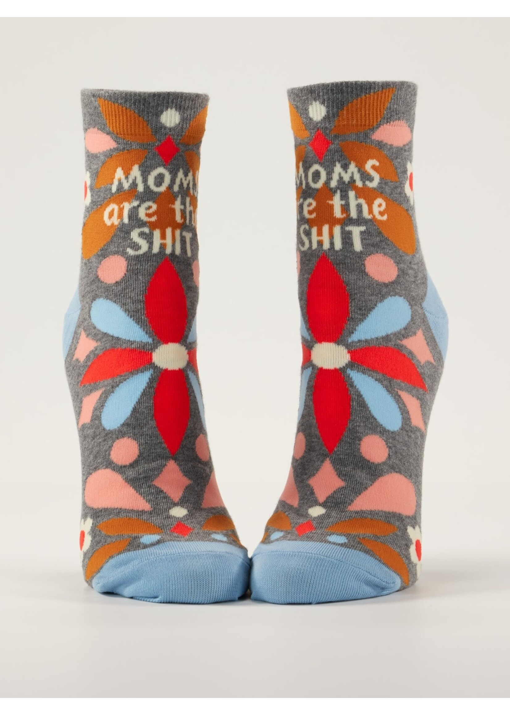 Blue Q Moms Are the Shit Women's Ankle Socks