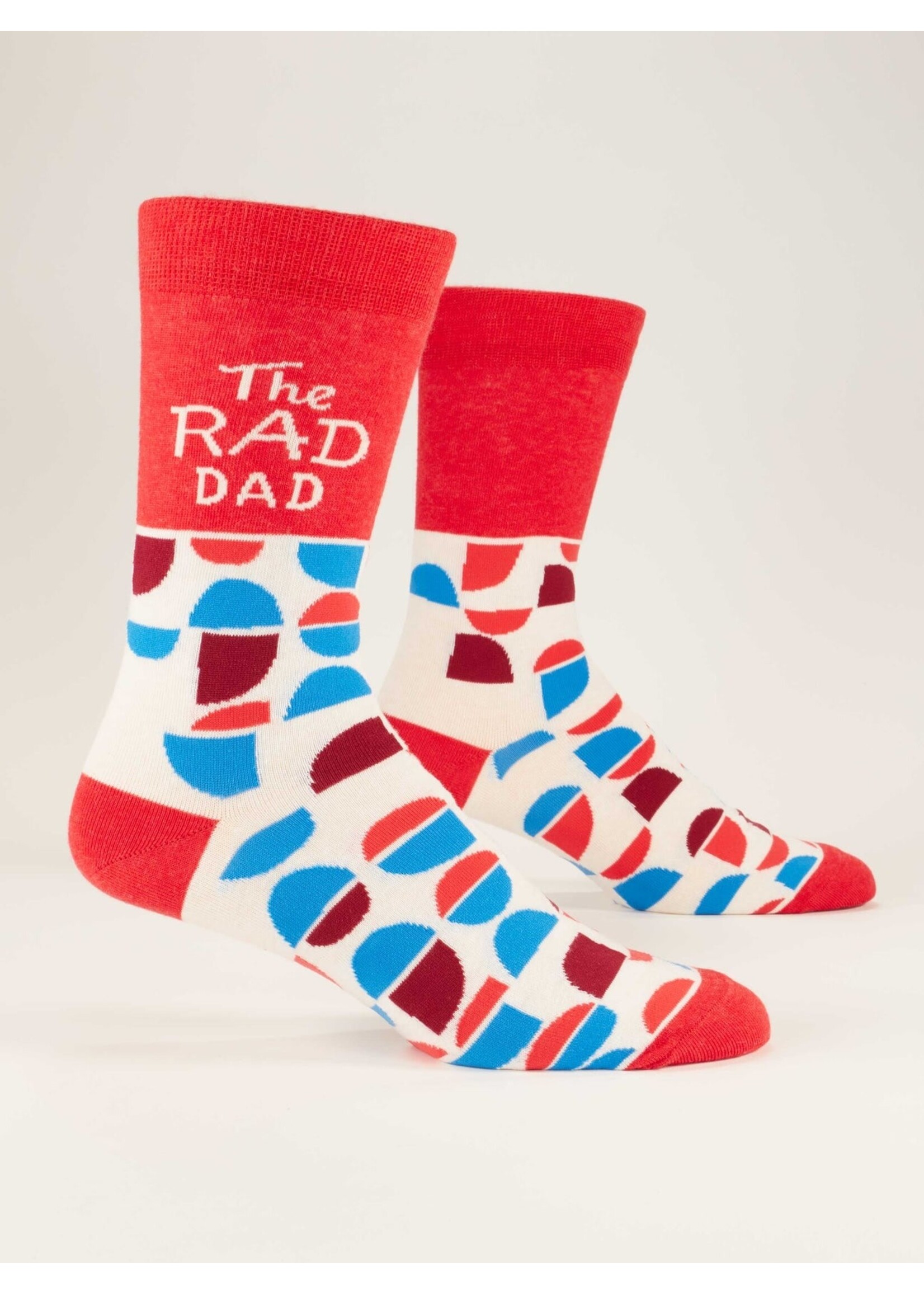 Blue Q The Rad Dad Men's Crew Socks