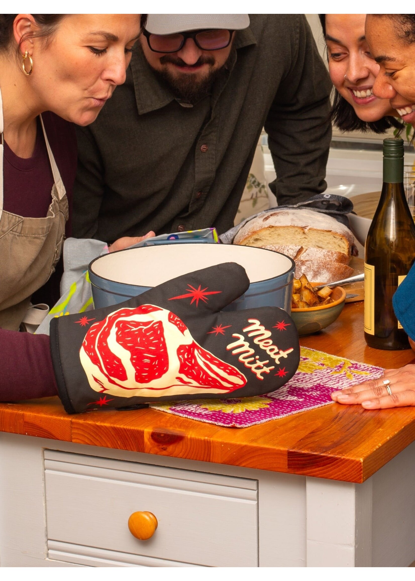 Blue Q Meat Mitt Oven Mitt