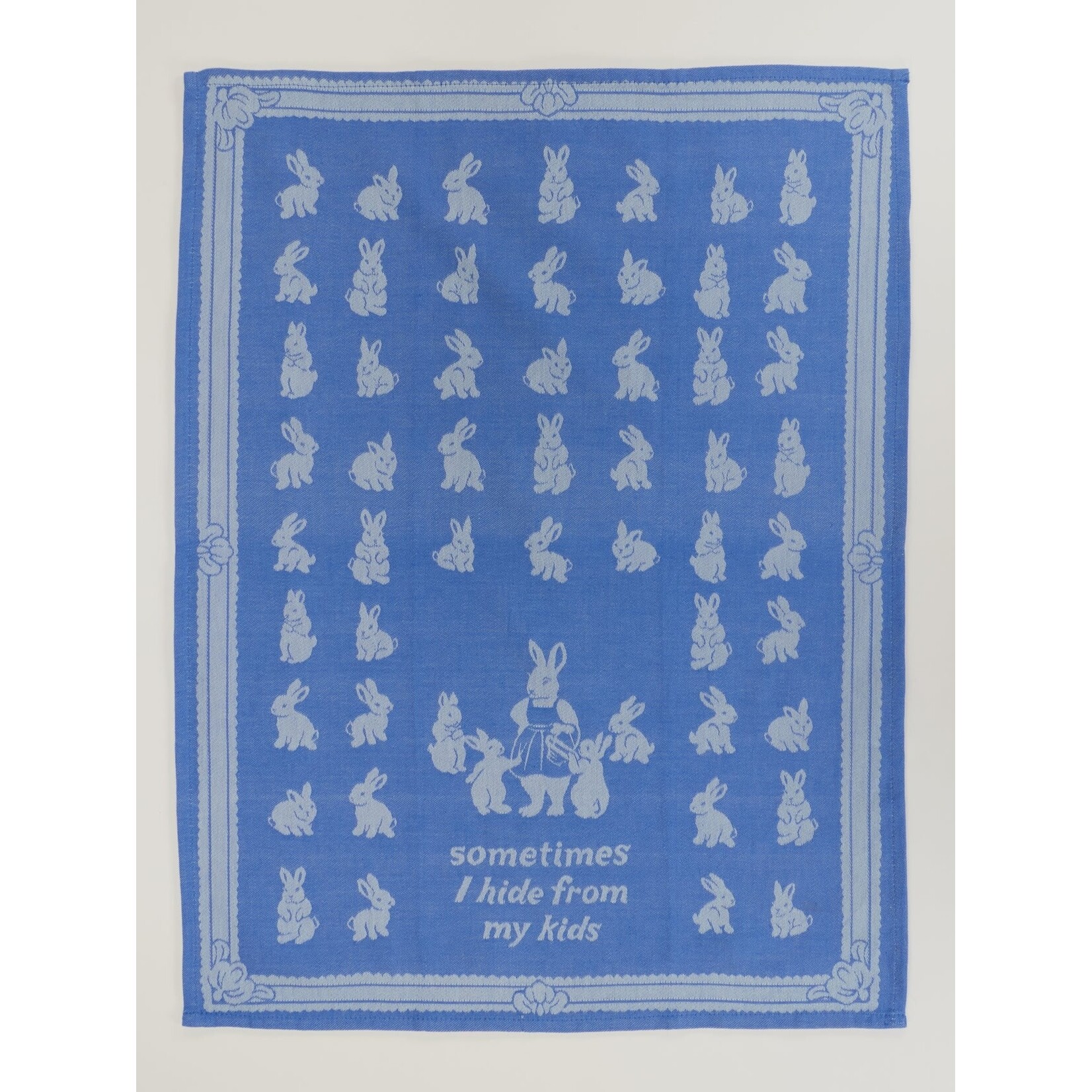 Blue Q Sometimes I Hide From My Kids Dish Towel