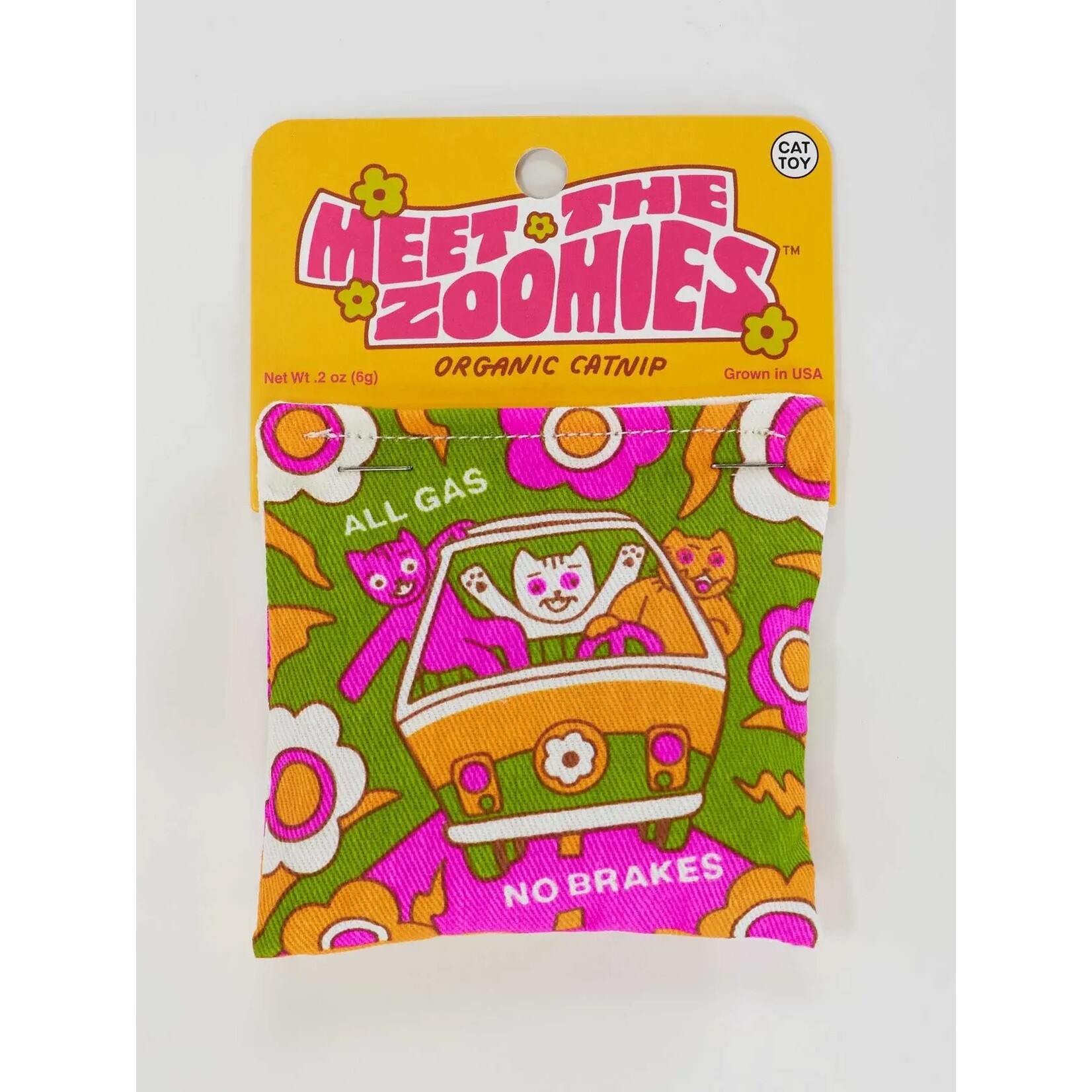 Blue Q Meet the Zoomies Catnip Toy