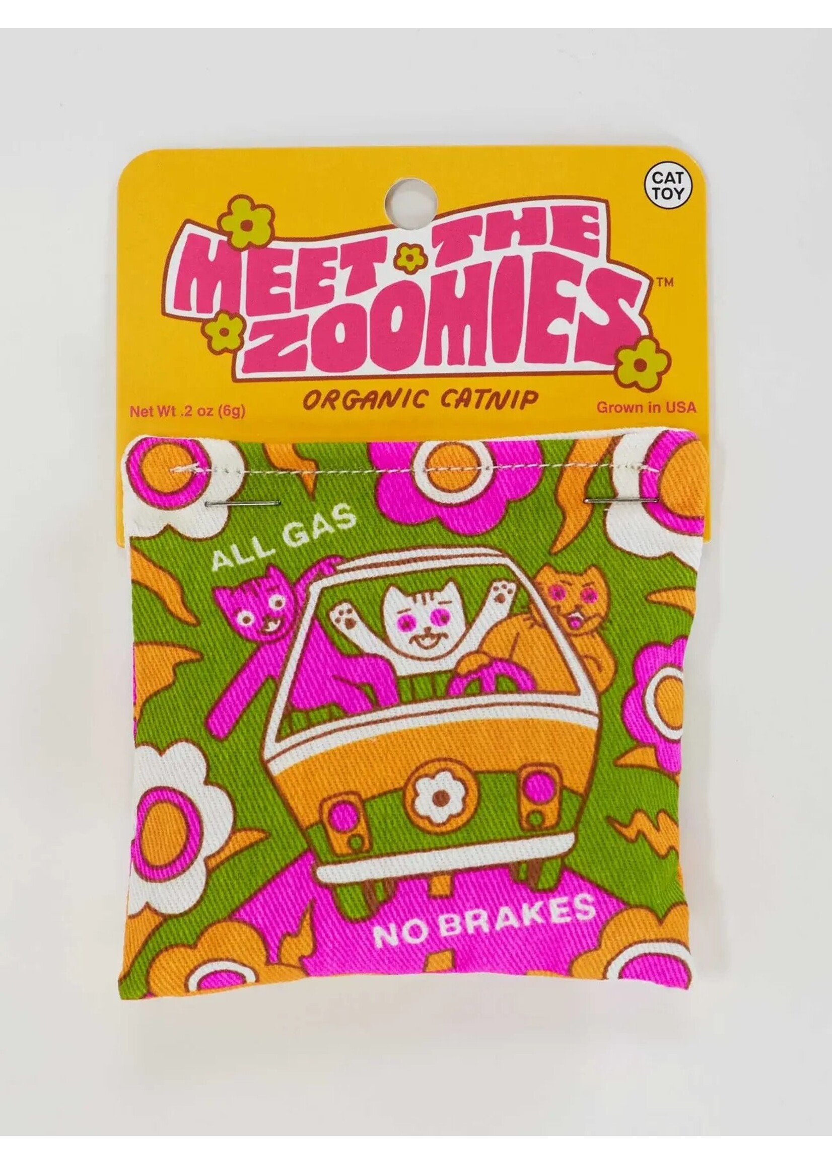 Blue Q Meet the Zoomies Catnip Toy