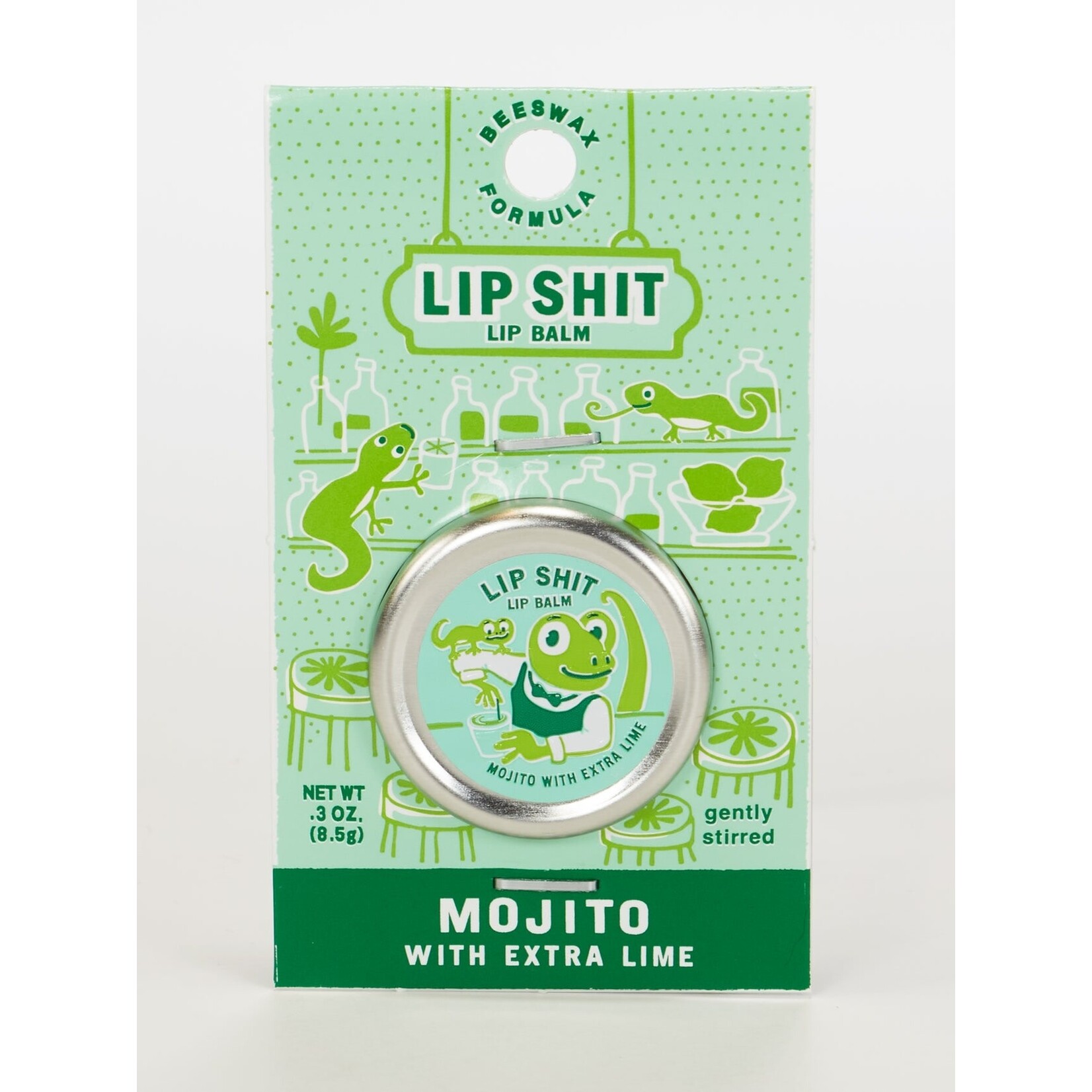 Blue Q Lip Shit Lip Balm Mojito Lime