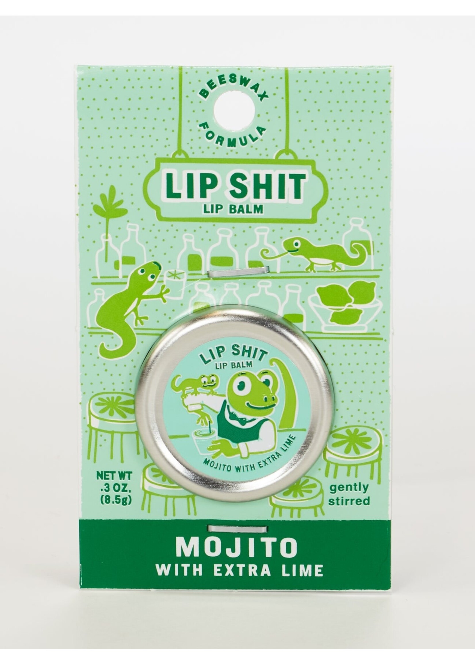 Blue Q Lip Shit Lip Balm Mojito Lime