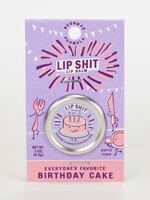 Blue Q Lip Shit Lip Balm Birthday Cake