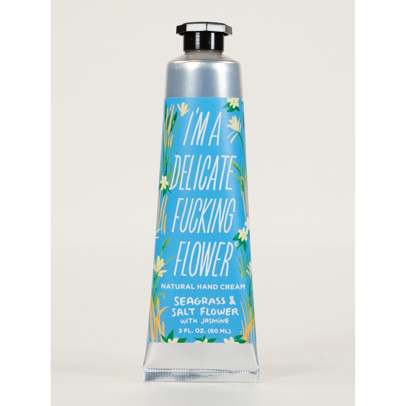 Blue Q I'm A Delicate F*cking Flower Seagrass Skin Cream