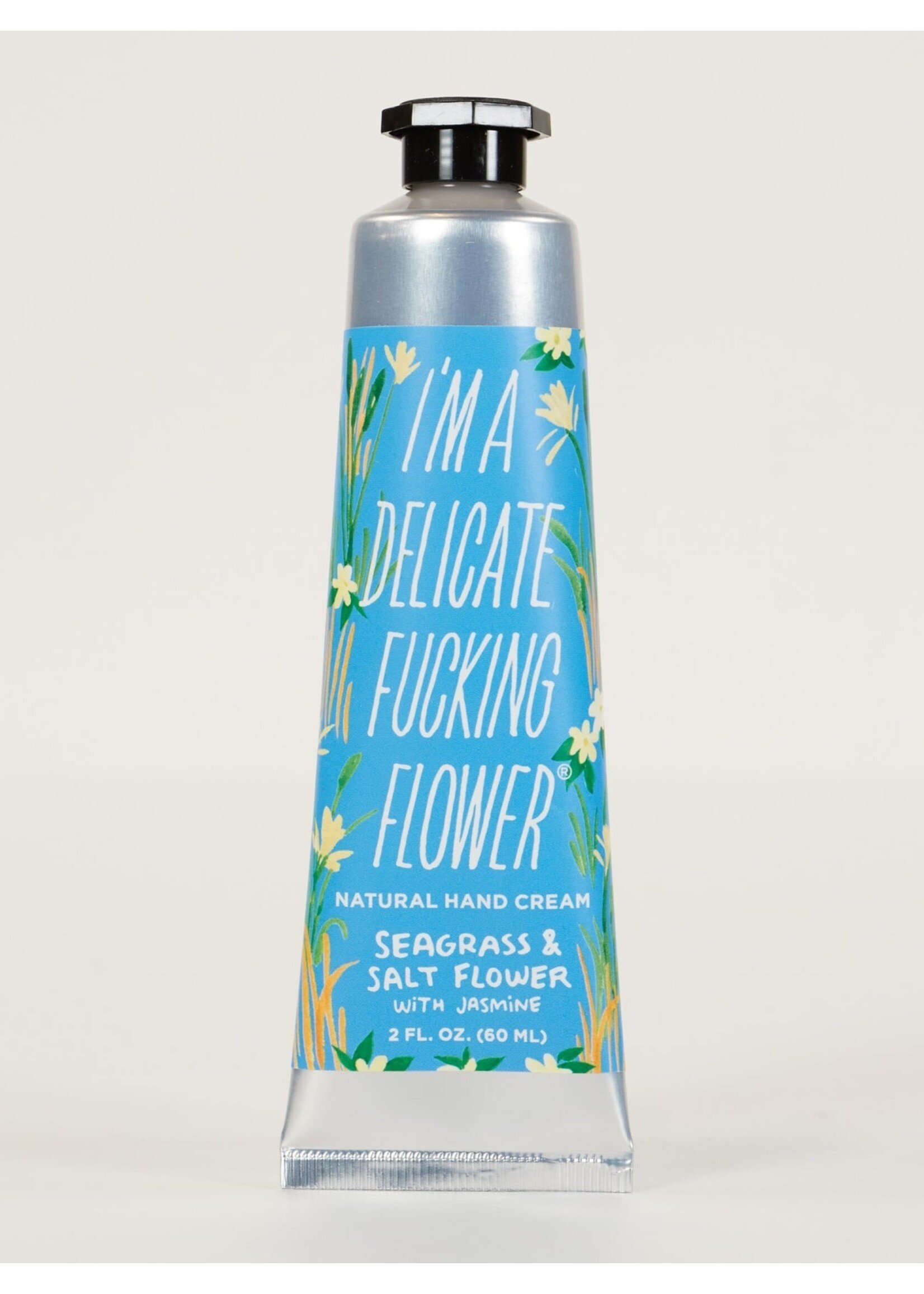 Blue Q I'm A Delicate F*cking Flower Seagrass Skin Cream