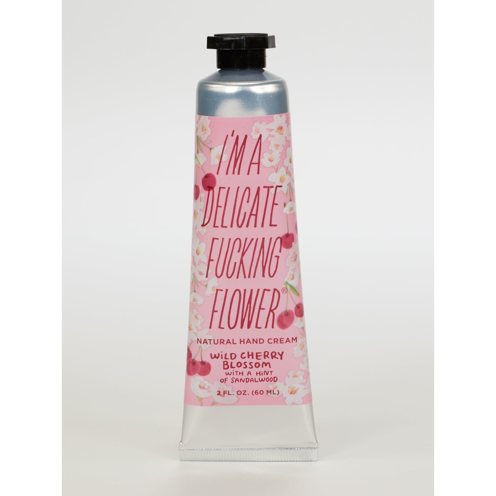 Blue Q I'm A Delicate F*cking Flower Wild Cherry Blossom Skin Cream