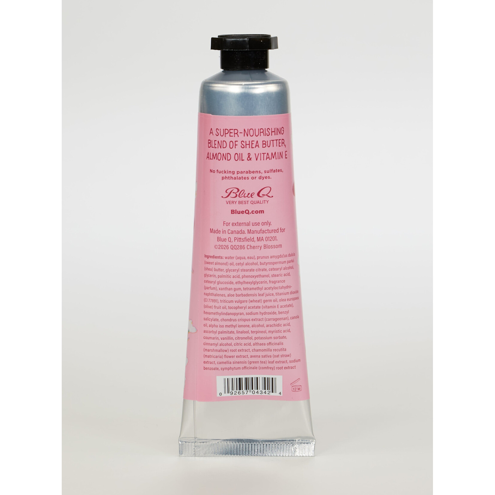 Blue Q I'm A Delicate F*cking Flower Wild Cherry Blossom Skin Cream