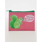 Blue Q Pretty Good at Bad Decisions Coin Purse