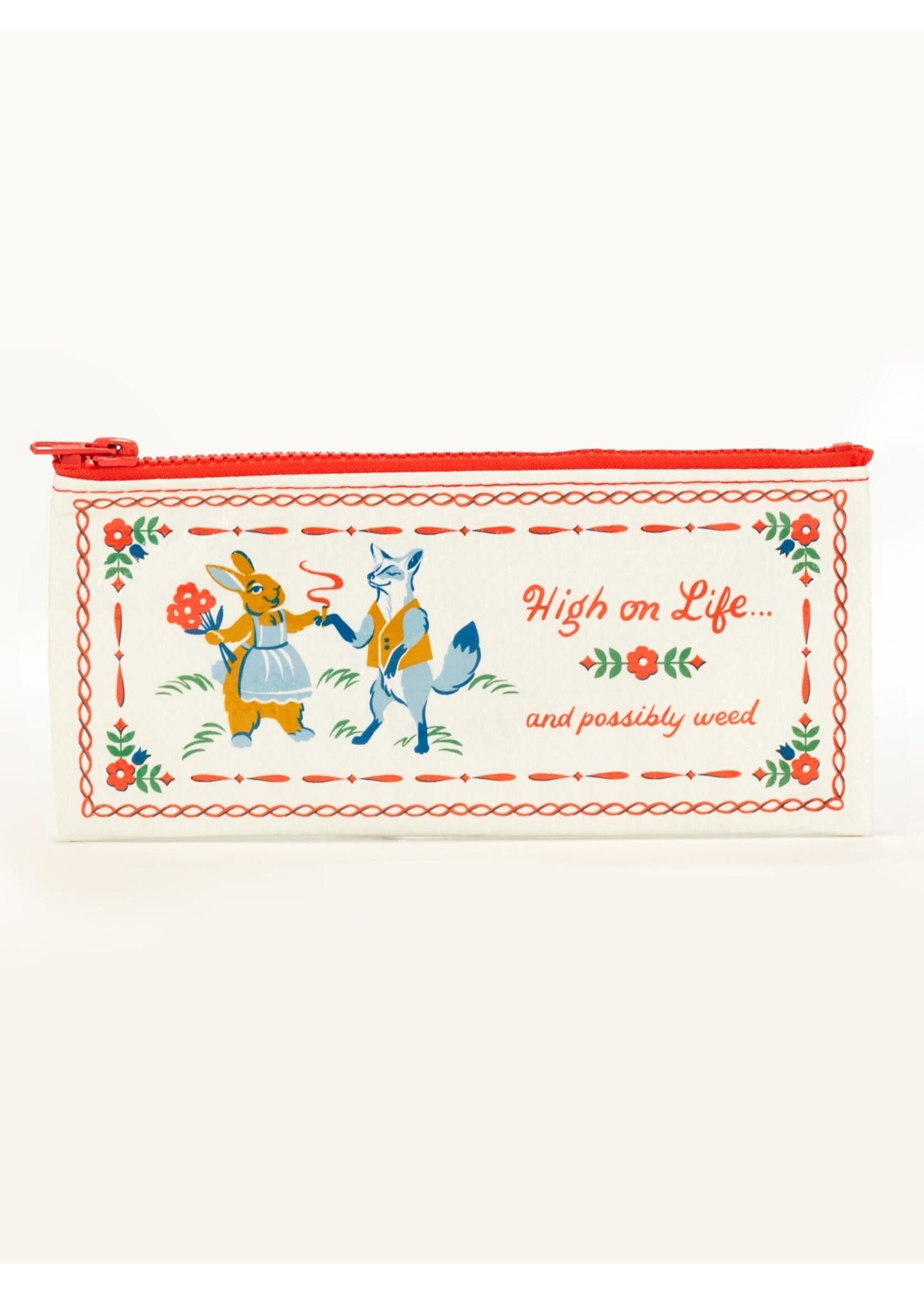 Blue Q High on Life/Weed Pencil Case