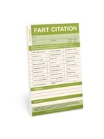 Fart Citation Sticky Notepad
