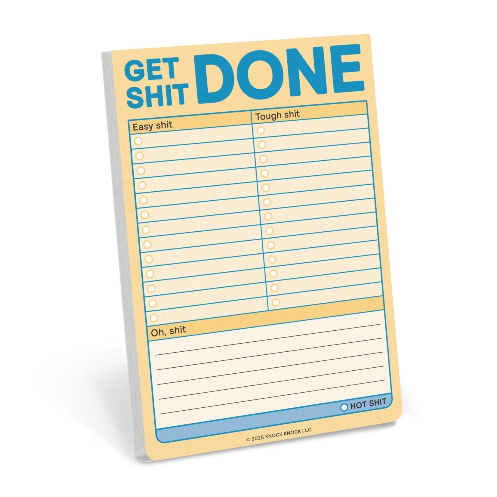 Get Shit Done Sticky Notepad